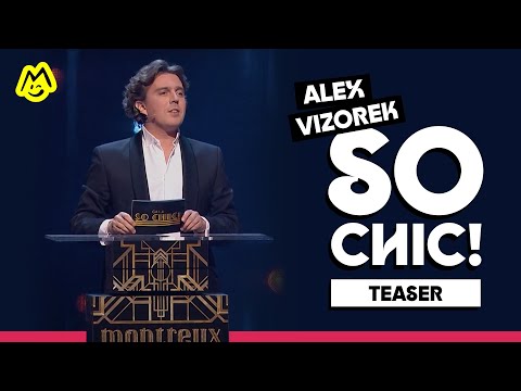 Alex Vizorek : Gala So Chic – Teaser