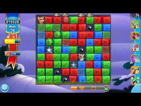 Pet Rescue Saga Level 6128 - NO BOOSTERS | SKILLGAMING ✔️