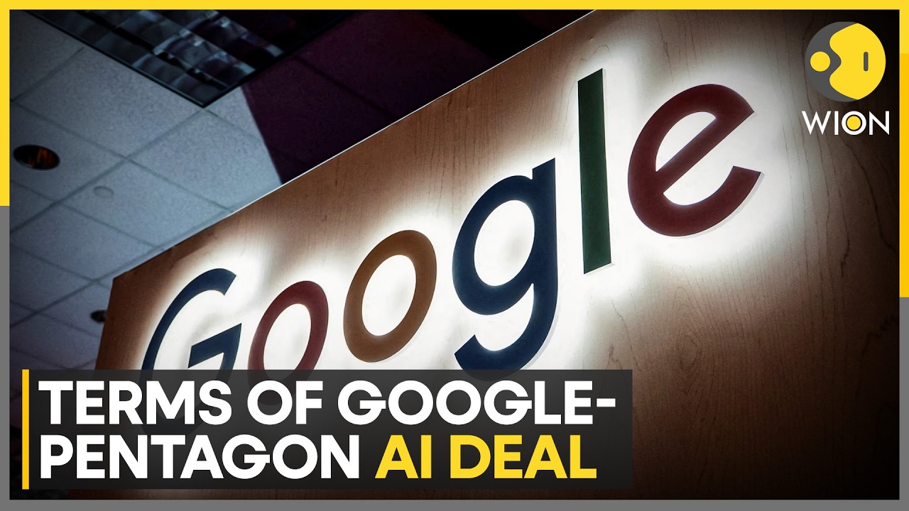 Google Signs Pentagon AI Deal As US Military Expands Artificial Intelligence Push | WION