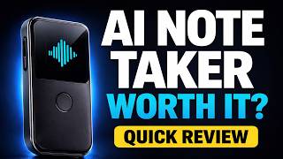 AI Voice Recorder Review – 64GB AI Note Taker with Transcription & Translation
