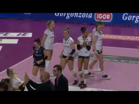 Highlights 16a Giornata: Igor Gorgonzola Novara - Lardini Filottrano 3-0