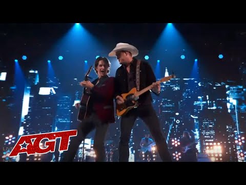 Drake Milligan Duets with Country Star Jon Pardi on America's Got Talent