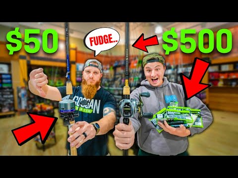 1v1 CHEAP vs EXPENSIVE Budget Fishing Challenge (Winner Takes ALL) ft. Fishing with Norm