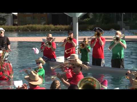 Cold Water Challenge 2014 - Musikkapelle Pill