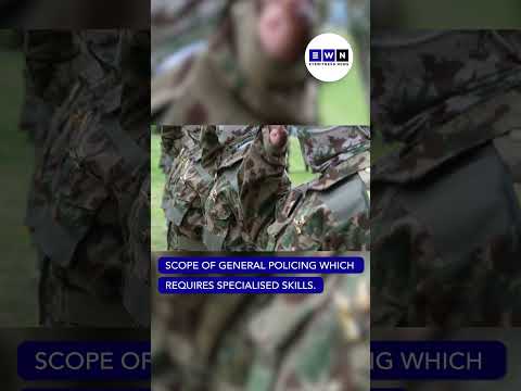 13 new Special Task Force Operators welcomed  #shorts #ewn #SAPS #specialtaskforce #southafrica