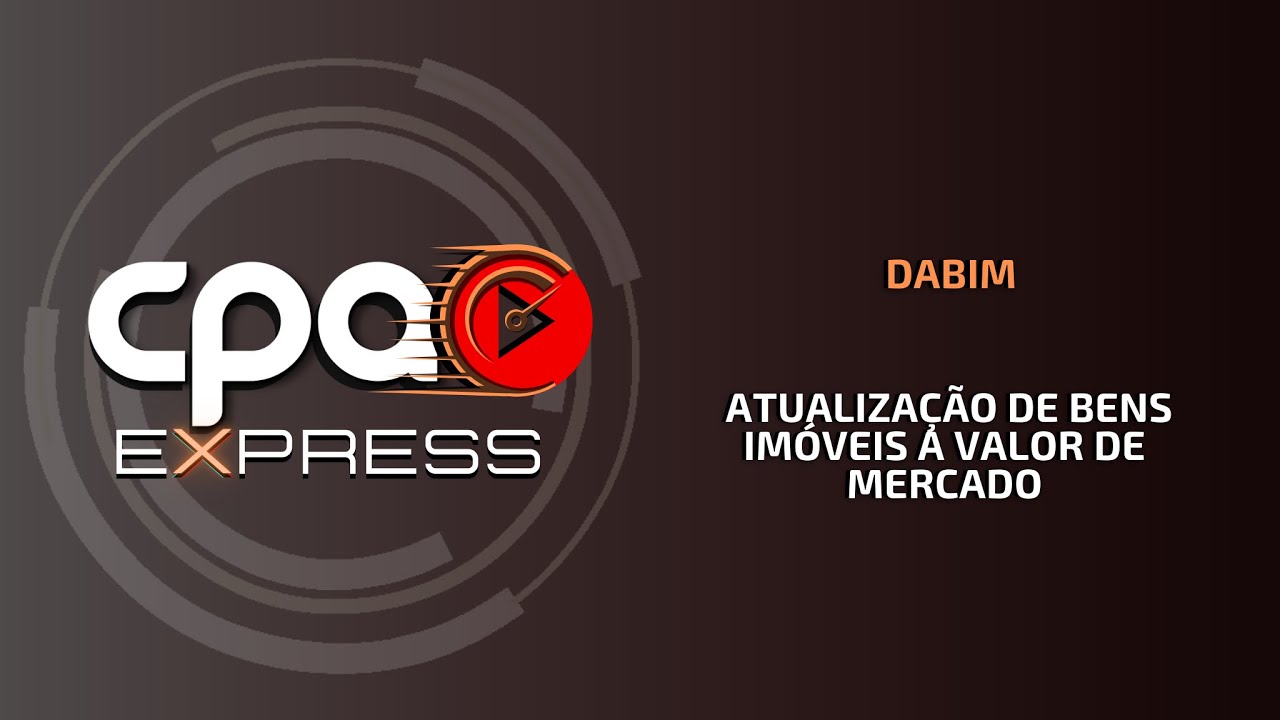 Dabim - Atualização de bens imóveis a valor de mercado
