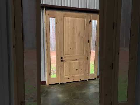 A tour of the Barndominium on a rainy day