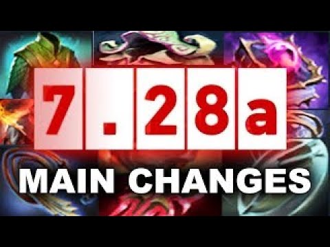 DOTA 2 PATCH 7.28c Update Changes/Nerfs FULL ANALYSIS - RIP RIKI NYX BATRIDER - Dota 2 - Patch 7.28c