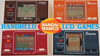 Over 15 Bandai Namco Handheld LCD Games In Under 20 Minutes