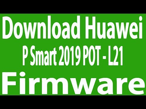 Download Huawei P Smart 2019 POT - L21 Stock Firmware ( Flash File )