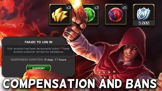 Morning After The Night Before | Bans , Maintenance and Compensation | Marvel Contest of Champions