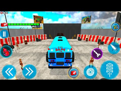 Monster Bus Demolition Derby Bus Destruction 2021 - Impossible Racing - Android GamePlay #3