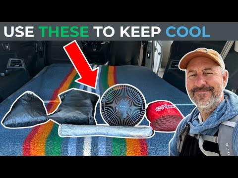 Stay COOL Minivan Camping during the Summer