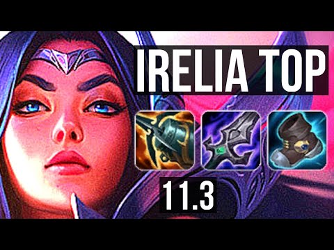IRELIA vs RIVEN (TOP) | 10 solo kills, Legendary, 13/2/1, 400+ games | BR Master | v11.3