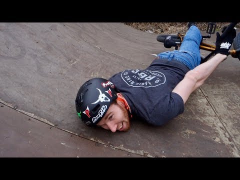 Die erste Session, mit meinem neuen BMX!