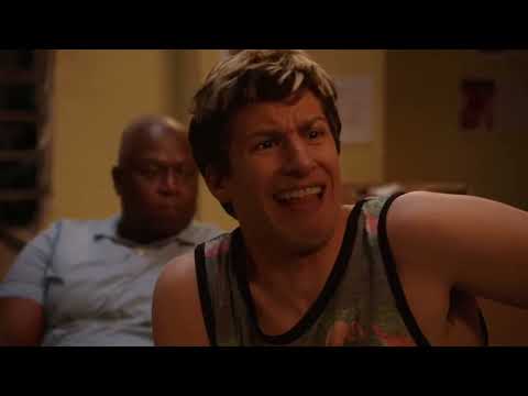 Holt Impaled by Metal Rod and Jake gets terrified | Brooklyn 99 | S4 Ep3
