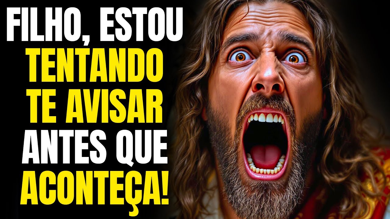 🔴FILHO, SE O PIOR ACONTECER, LEMBRE-SE: EU TENTEI TE AVISAR!
