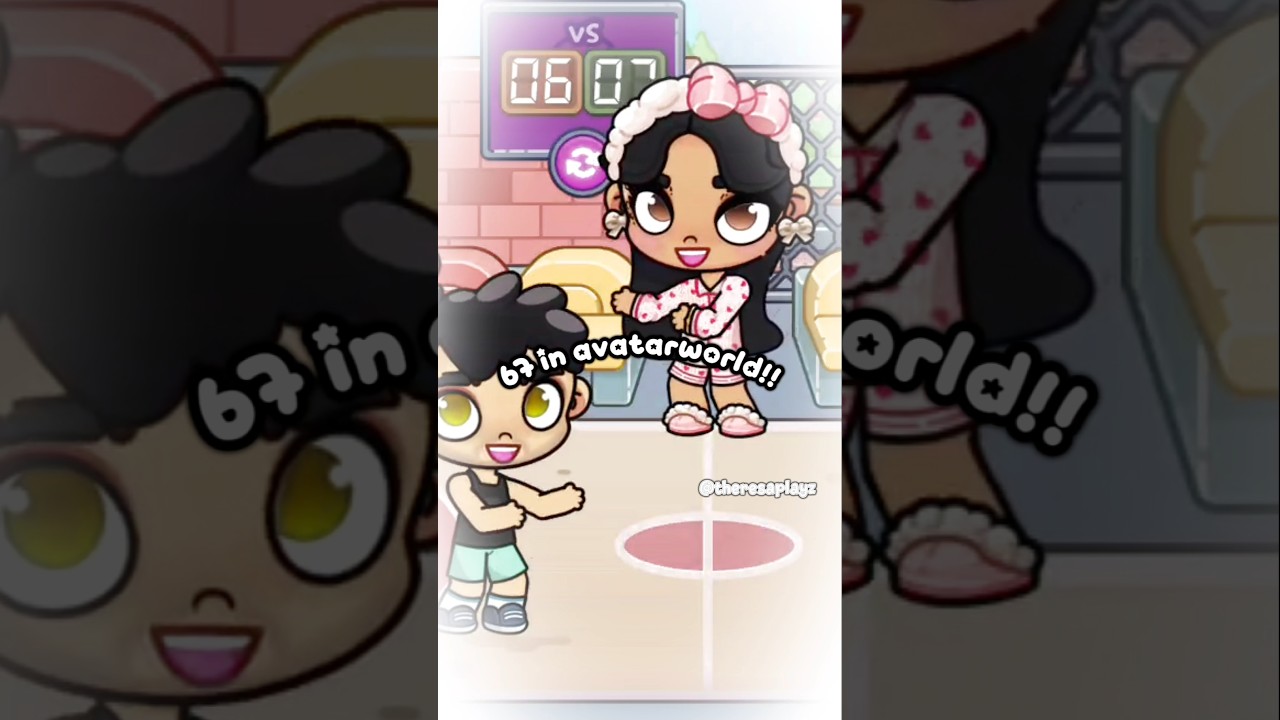 HOW TO GET: 67 Emote In AVATARWORLD !! 6️⃣7️⃣👀|| Theresa Playz #avatarworld #gameplay #67 #shorts