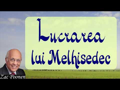Zac Poonen - Lucrarea lui Melhisedec