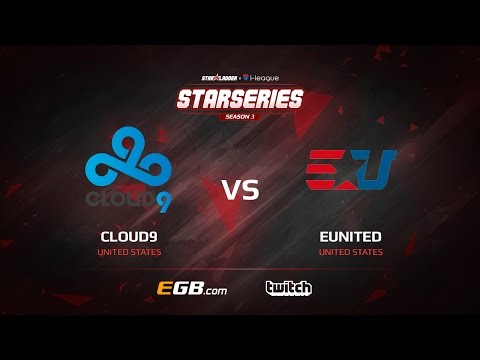 [EN] Cloud9 vs eUnited, map 1 nuke, SL i-League StarSeries Season 3 NA Qualifier