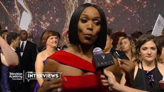 Emmy nominee Angela Bassett on her "Master of None" episode - 2017 Creative Arts Emmys