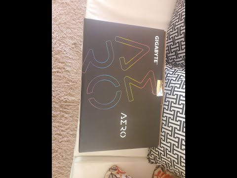 gigabyte Aero 15 intel core i7-10870H [RTX 3060 ] laptop unboxing 4k