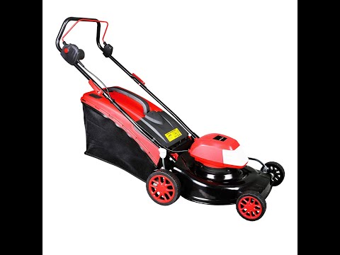 Lawn Mower With Induction Motor For Heavy Duty Use And Low Maintenance Cost