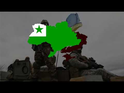 'Surherbeje la viburno ruĝa (Ой у лузі червона калина)