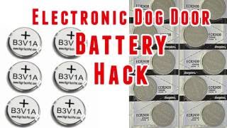 High Tech Pet Collar Battery Hack - B3V1A vs CR2430 Batteries