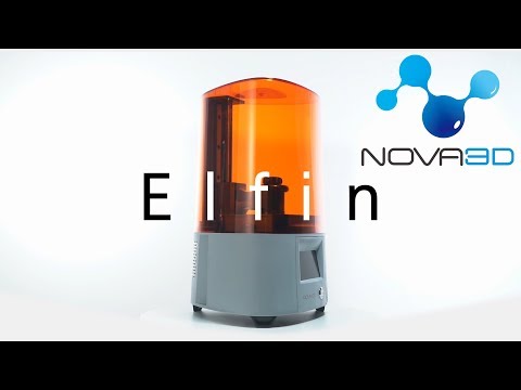 Nova3d Elfin SLA 3D printer is coming
