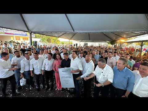 INAUGURAÇÃO HISTÓRICA MARCA NOVA ERA NA SAÚDE DE TERRA BOA PR. GOVERNADOR DO PARANÁ.
