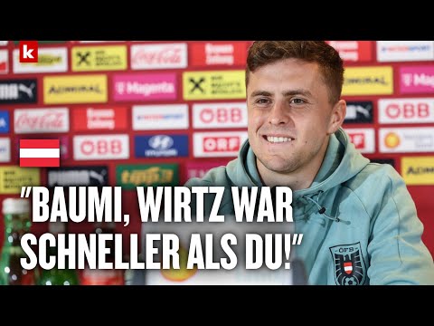 Video Thumbnail: Baumgartner witzelt über Rekordtor: "Bin froh, dass Wirtz langsamer war"