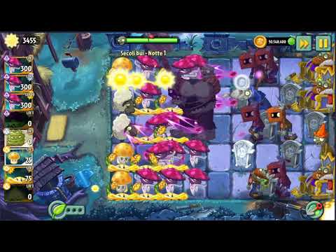 Plants vs Zombies 2 Nightcap new plant in action Gameplay