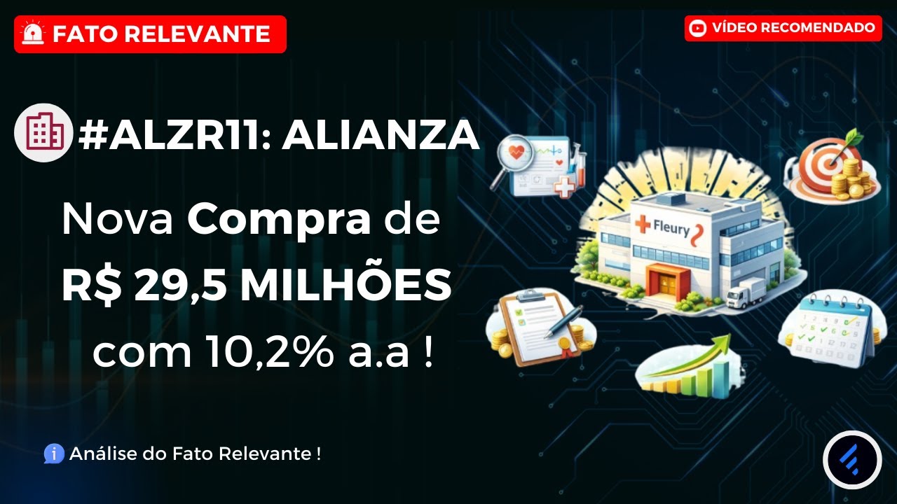 ALZR11 e Grupo Fleury: Análise da Aquisição de R$ 29,5 Mi com Retorno de 10,2%