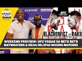 Weekend Preview: Best Bets For UFC Vegas 54, Floyd Mayweather, Anderson Silva - MMA Fighting