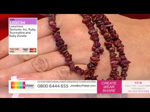 How to Make Beaded Jewellery: JewelleryMaker LIVE 25/06/2015
