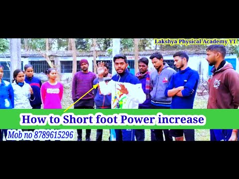 How to Sort foot Power increase