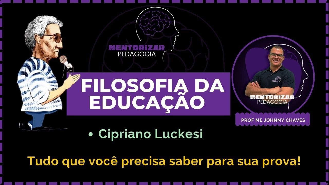 FILOSOFIA DA EDUCAÇÃO #LUCKESI #AUTORES #EDUCAÇÃO #PEDAGOGIA