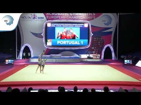 Women's group Portugal - 2019 European Age Group Champions, 12 - 18