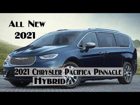 2021 Chrysler Pacifica Pinnacle Hybrid VAN Interior Exterior Walkaround All New