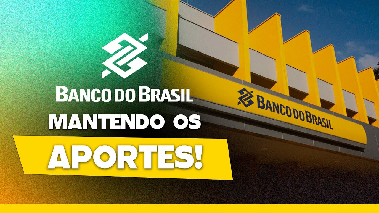RECEBI DIVIDENDOS E JÁ APORTEI NOVAMENTE! COMPREI MAIS AÇÕES DE BANCO DO BRASIL