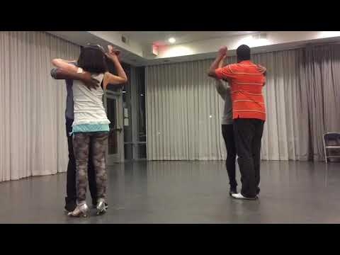 Casino dance practice - Mika, Yves, Adrian and Chivonne