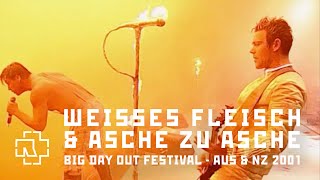 Rammstein - Weisses Fleisch &amp; Asche zu Asche (Big Day Out Festival 2001)
