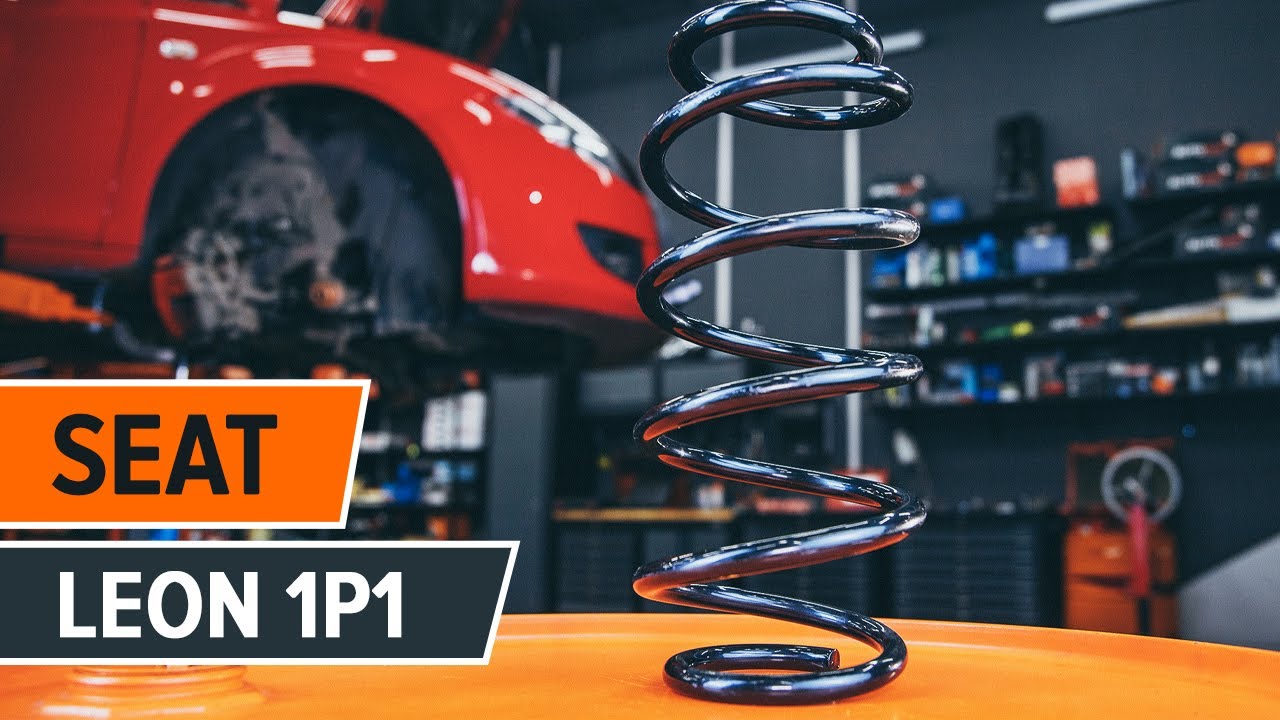 Hoe spiraalveer vooraan vervangen bij een Seat Leon 1P1 – vervangingshandleiding