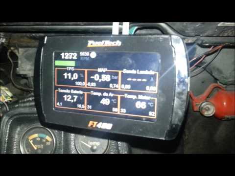 Chevette Tubarão com Motor C20XE Funcionando + FuelTech FT 400 - sem escapamento