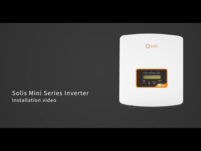 solis Pv inverter solis s6-gr1p3.6k-m 1-phase 3,6kw