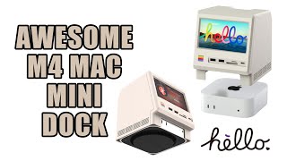 wokyis M5 Retro Docking Station for Mac mini M4/M4 Pro Review