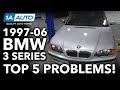 Top 5 Problems BMW 3 Series Sedan E46 4th Generation 1997 06