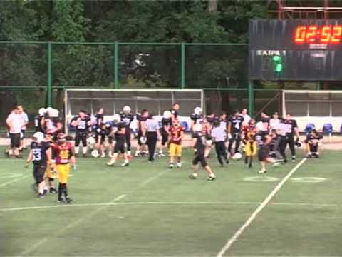 SAAF 2014 SBB Vukovi Beograd vs Pancevo Panthers 8.6.2014. 34:7 1/2