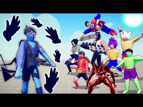 EVERY ANIME HERO UNITS VS DARK PEASANT | TABS - Totally Accurate Battle Simulator
